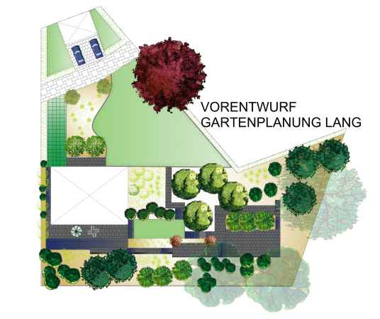 CAD Gartenplanung